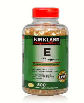  Viên Uống KIRKLAND Vitamin E 400 IU 500 Viên 