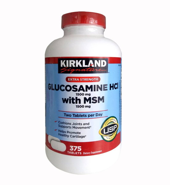  Viên uống bổ xương khớp Kirkland Glucosamine 1500mg 375 viên 