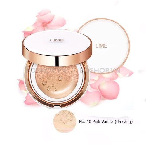  Phấn nước Cushion Lime Real Cover Pink tone 10 (trắng) 