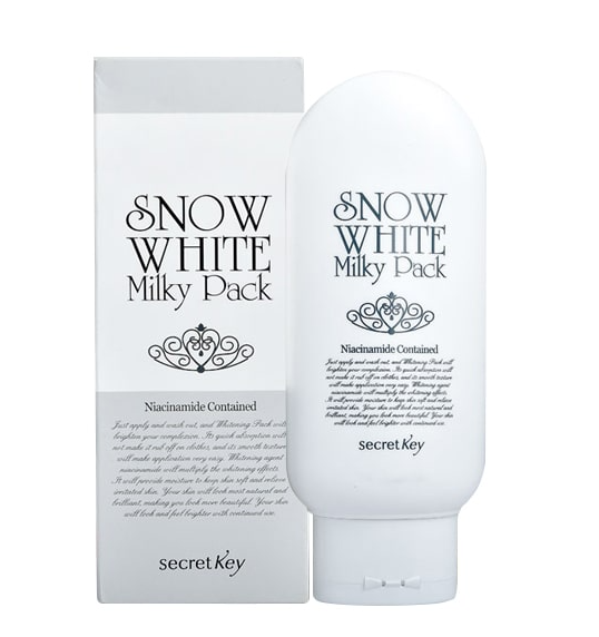  Kem dưỡng trắng da Secret Key Snow White Milky Pack 200ml 