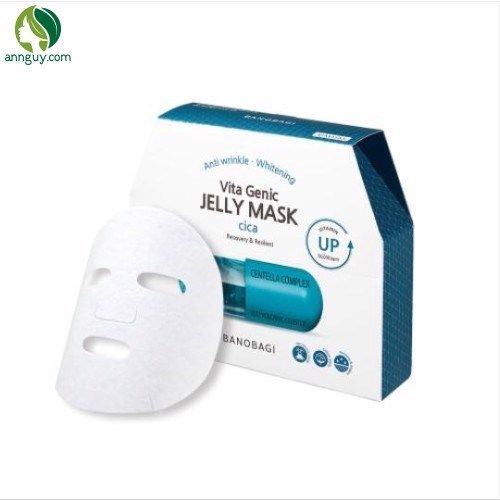  Mặt nạ giảm mụn Banobagi Vita Genic Jelly Mask Cica 30ml (xanh ngọc) 