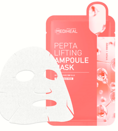  Mặt Nạ Mediheal Pepta Lifting Ampoule Mask (Hồng) 20ml 