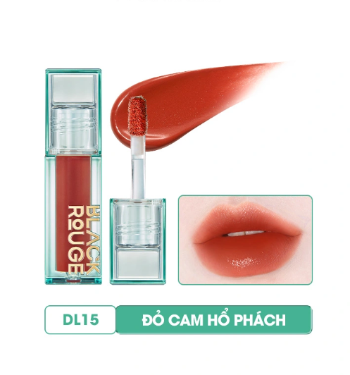  Son Black Rouge DL18 (Màu đỏ cam hổ phách) 