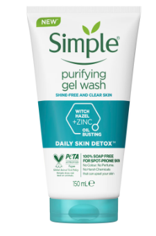 Sữa rửa mặt Simple Purifying del wash 150ml – LV PERFUME