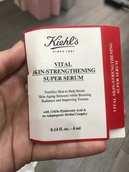  Tinh Chất Kiehls Vital Skin Strengthening Super Serum 4ml 