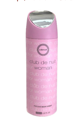  Xịt Thơm Body Armaf Club De Nuit Women 200ml 