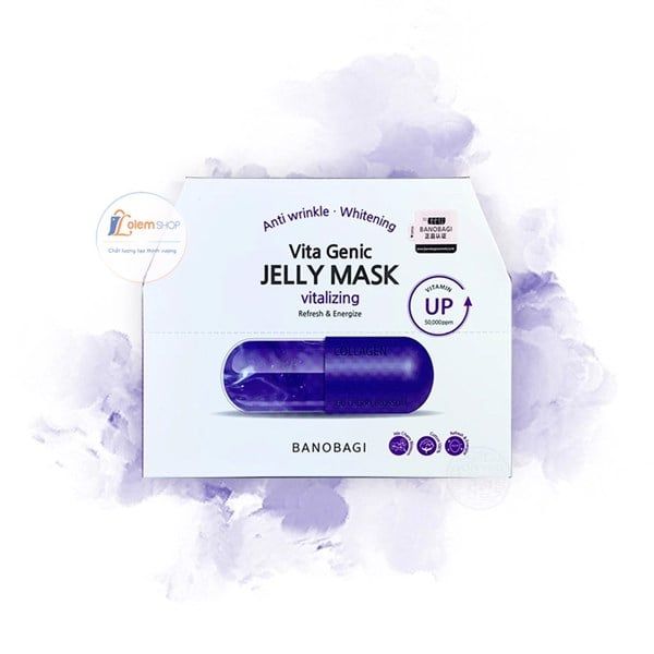  Mặt Nạ Banobagi Vita Genic Jelly Mask Vitalizing (Tím) 30ml 