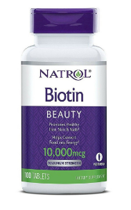  Viên Uống Mọc Tóc Natrol Beauty Biotin 10,000mcg 100 Viên 