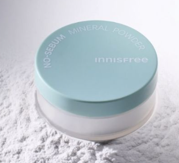  Phấn phủ Innisfree No-Sebum Mineral Powder (xanh) 5g 