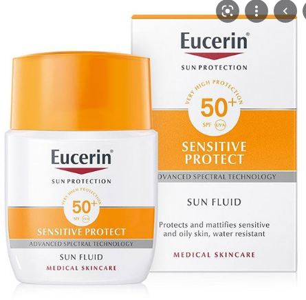  Kem Chống Nắng Eucerin Sensitive Protect 50+ 50ml 
