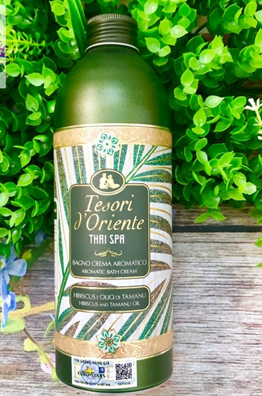  Sữa Tắm Tesori D'Oriente nước hoa hoa dâm bụt và tinh chất Tamanu 500ml 