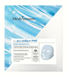  Mặt Nạ MediAnswer Pore Collagen Mask (Xanh) 37g 