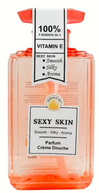  Sữa Tắm Sexy Skin Vitamin E (Hồng) 600ml 