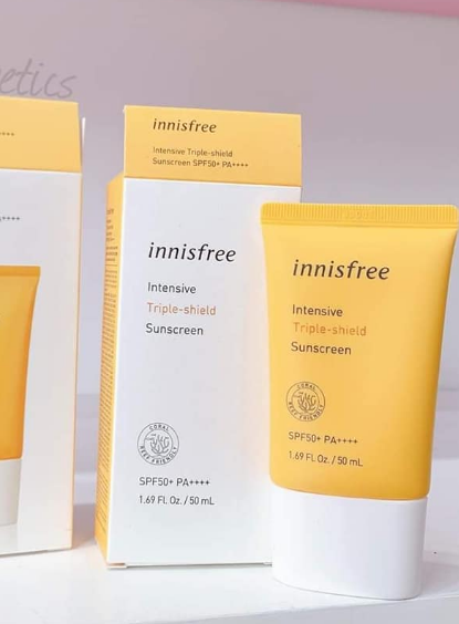  Kem chống nắng Innisfree Intensive Triple Shield SPF50+ PA++++ 50ml 