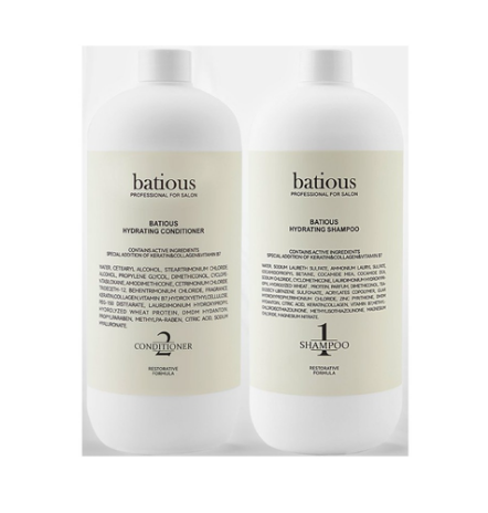 Cặp gội xả Batious Professional for Salon 960ml (trắng) 