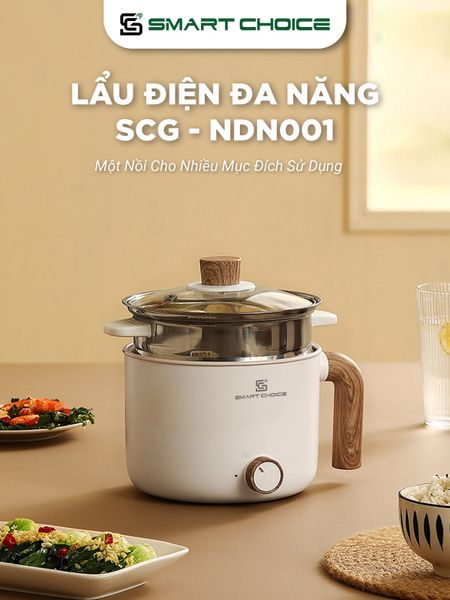  Bộ Nồi Inox Liền Khối, Bộ Nồi SmartChoice SCG-BN003 – Bộ 3 Món 