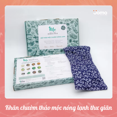  Quà tặng Túi chườm Thảo Mộc nóng lạnh 1Life 