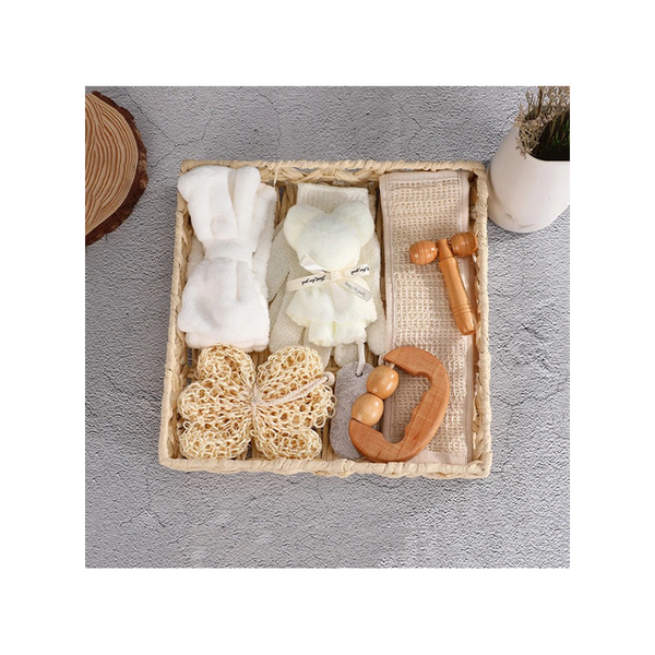  Bộ quà tặng giỏ tắm làm sạch và chăm sóc da 8 món 