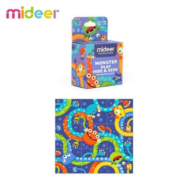  Xếp Hình Mini Quái Vật Trốn Tìm 