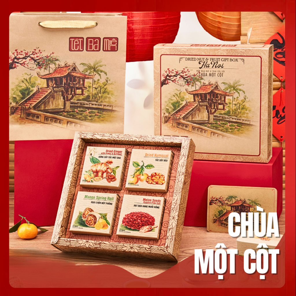  Hộp quà Tết Chùa Một Cột 