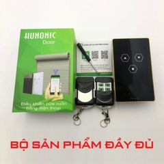 Công tắc cửa cuốn Hunonic - Dòng cao Cấp | Kèm 2 Remote