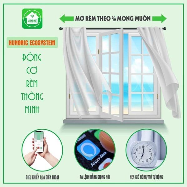 Động cơ rèm Hunonic Ecosytem