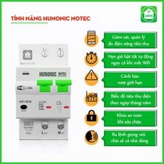 Aptomat đo năng lượng Hunonic Notec 40A