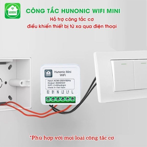 Công tắc Hunonic Mini