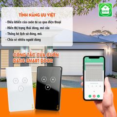 Công tắc Cửa Cuốn Datic Smart Door - Màu Đen/Trắng
