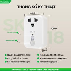Ổ Cắm Quạt Thông Minh SK18 – Biến Quạt Thường Thành Quạt Thông Minh