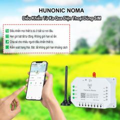 Công tắc Hunonic Noma 4CH | Dùng sim 4G