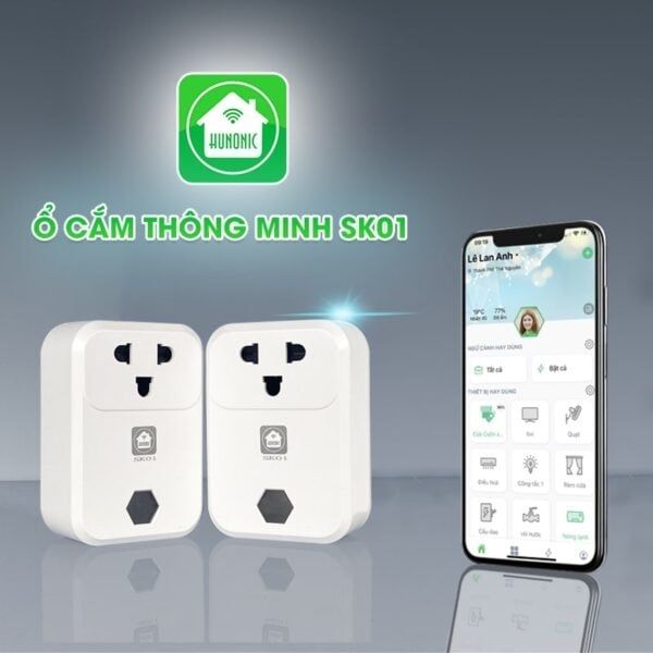 Ổ cắm di động Hunonic SK01