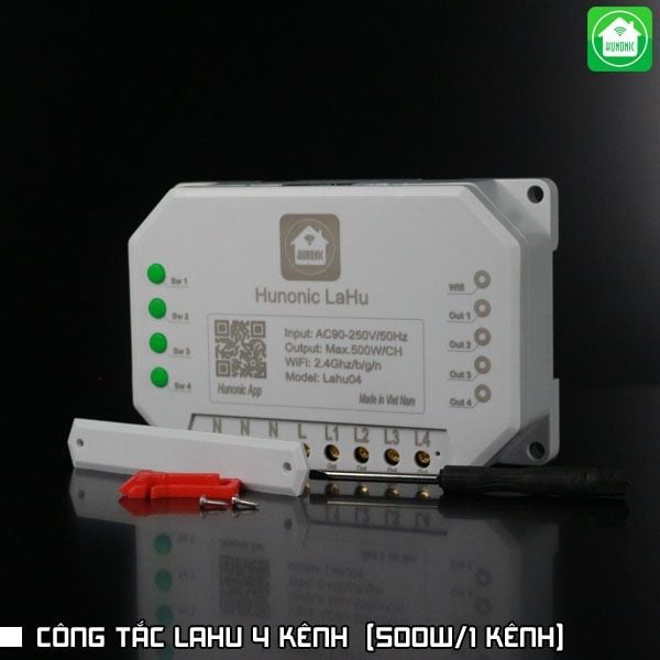 Công tắc Lahu 4 kênh