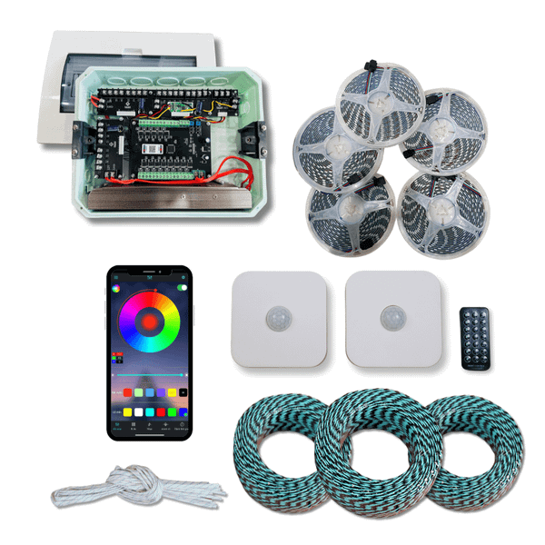 COMBO 12 | LED CẦU THANG | ĐỔI MÀU QUA APP