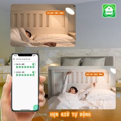 Công tắc cảm ứng Wifi Datic 3 Nút - Màu Đen/Trắng
