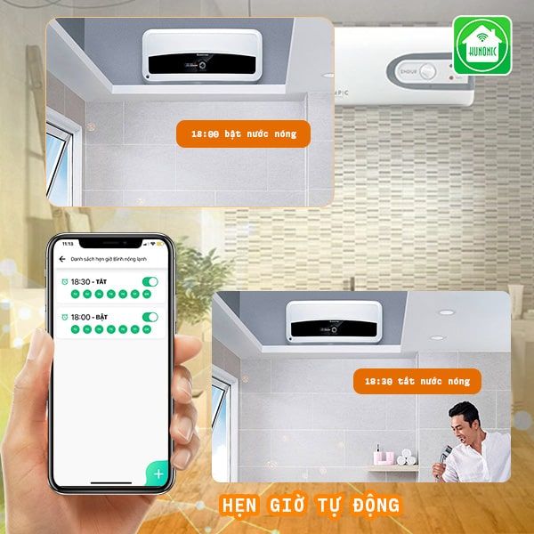 Công tắc cảm ứng Wifi Datic CSL Chống Giật - Màu Đen/Trắng