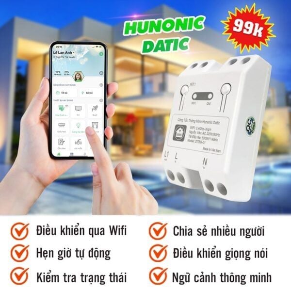 Công Tắc Thông Minh Datic Basic