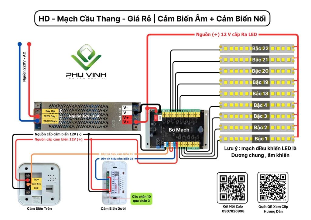 BO MẠCH GIÁ RẺ & CẢM BIẾN ÂM + NỔI