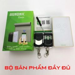 Công tắc cửa cuốn Hunonic - Dòng cao Cấp | Kèm 2 Remote
