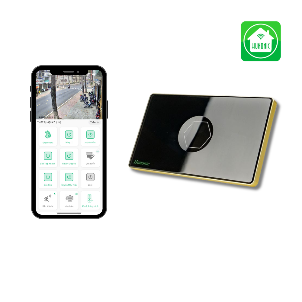 Công tắc cảm ứng BLE Premium CSL - Màu Đen