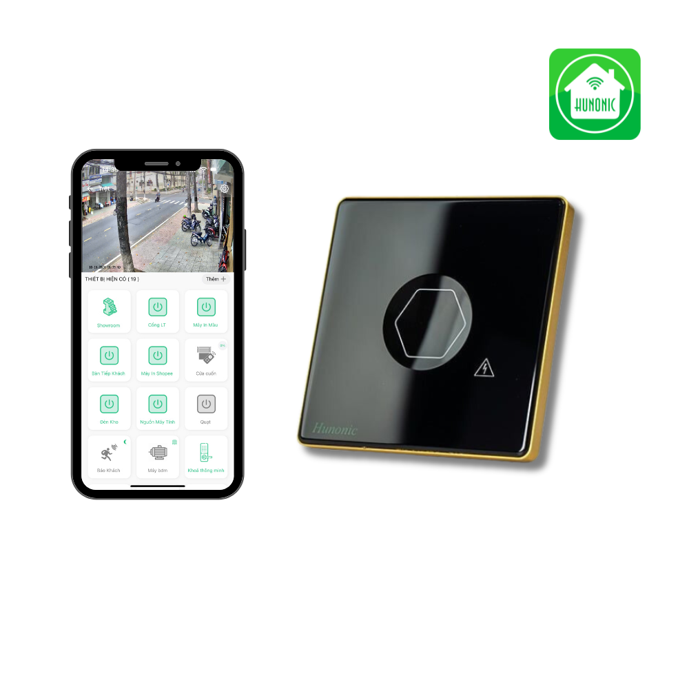 Công Tắc Chống Giật Bình Nóng Lạnh Thông Minh Premium