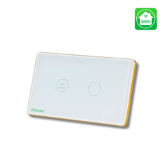 Công Tắc Cầu Thang Wifi Hunonic Phụ - Màu Đen/Trắng