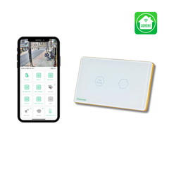 Công Tắc Cầu Thang Wifi Hunonic Phụ - Màu Đen/Trắng