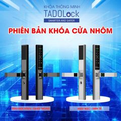 KHÓA THÔNG MINH TADOLock Cửa nhôm (Bạc tinh tế)