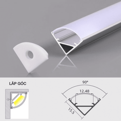 NẸP V GỐC LED BẬC THANG