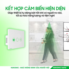 Công Tắc Wifi 3 Nút Liên Kết Nhà Vệ Sinh Thông Minh Màu Đen/Trắng