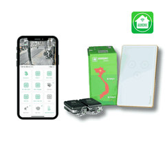 Công tắc cửa cuốn Hunonic - Dòng cao Cấp | Kèm 2 Remote