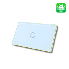 Công Tắc cảm ứng WiFi Hunonic 1 Nút - Màu Đen/Trắng