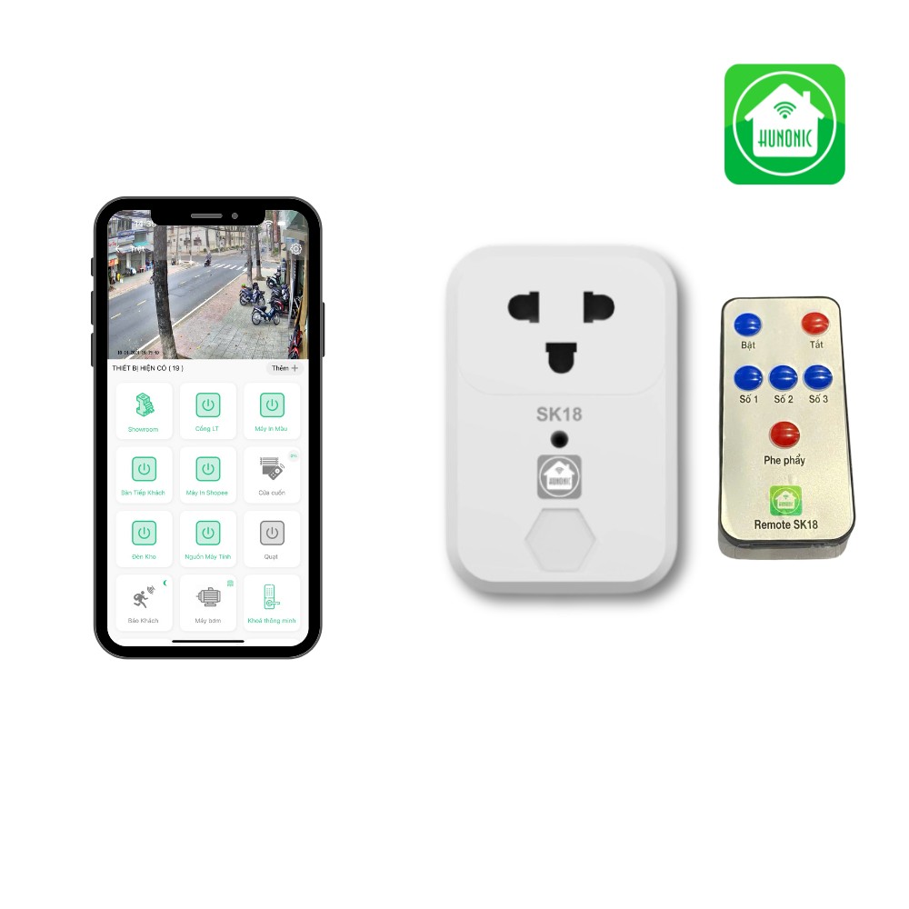 Ổ Cắm Quạt Thông Minh SK18 – Biến Quạt Thường Thành Quạt Thông Minh