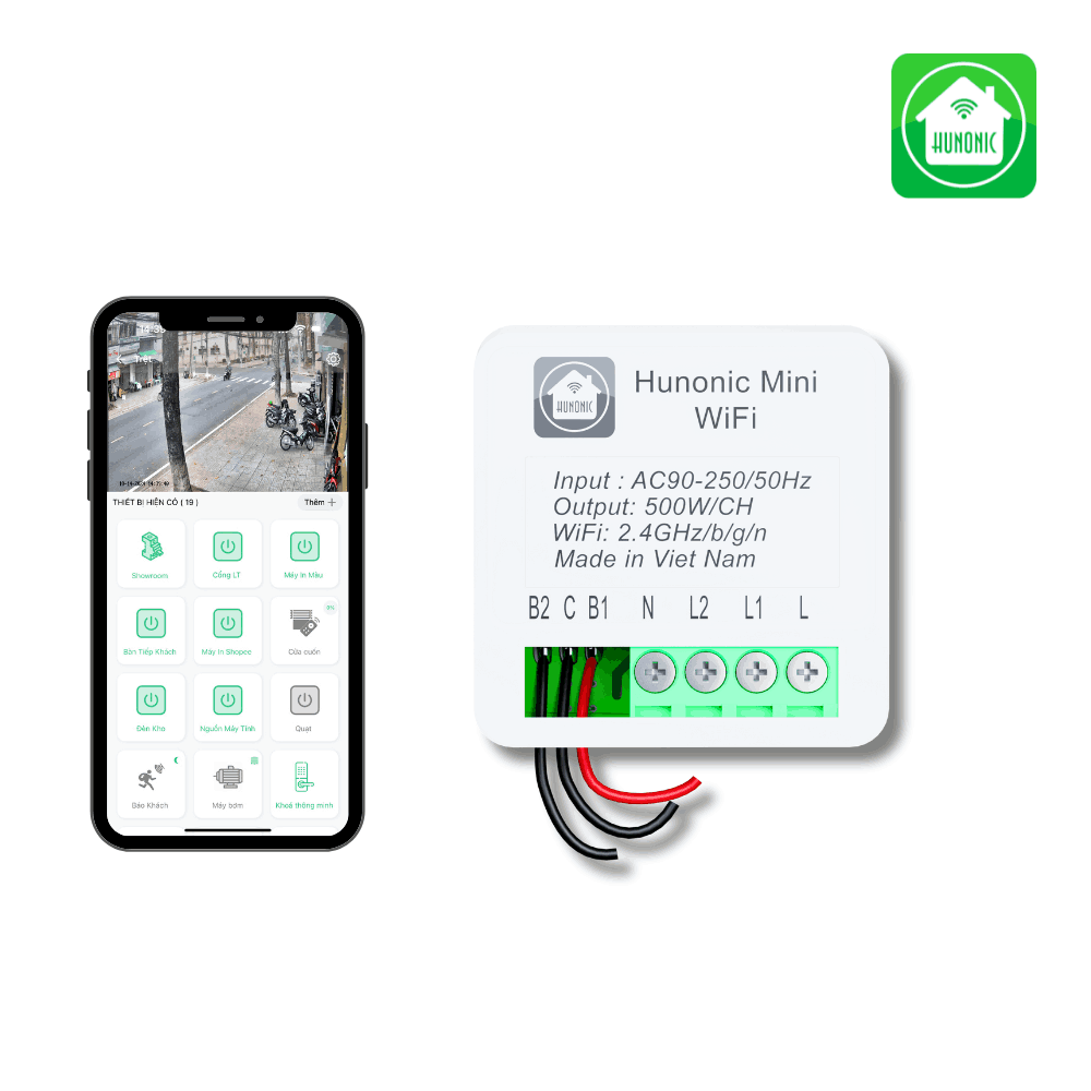 Công tắc Hunonic Mini